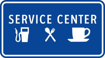 Service Center Service Center sign